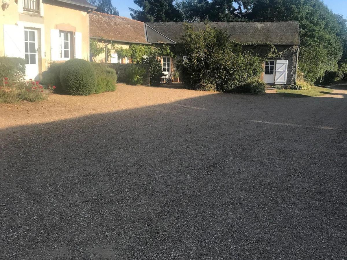 Charmantes Chambres D'Hotes Avec Piscine Et Coin Cuisine Pres De L'Abbaye De Solesmes - Fr-1-410-404 Kültér fotó